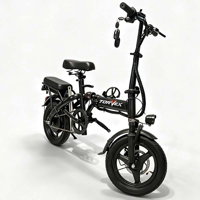 350W Front Suspension Electric Bicycle